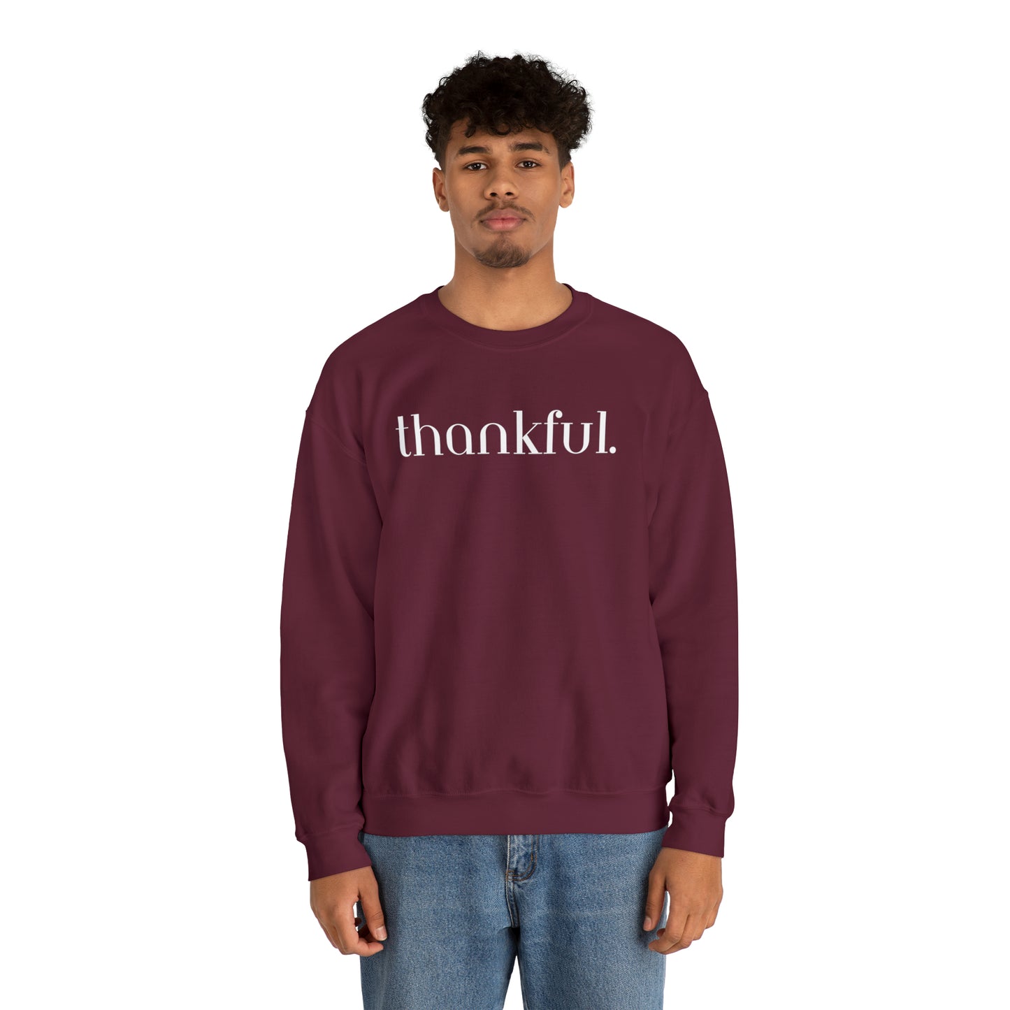 Thankful Period | Unisex Heavy Blend™ Crewneck Sweatshirt