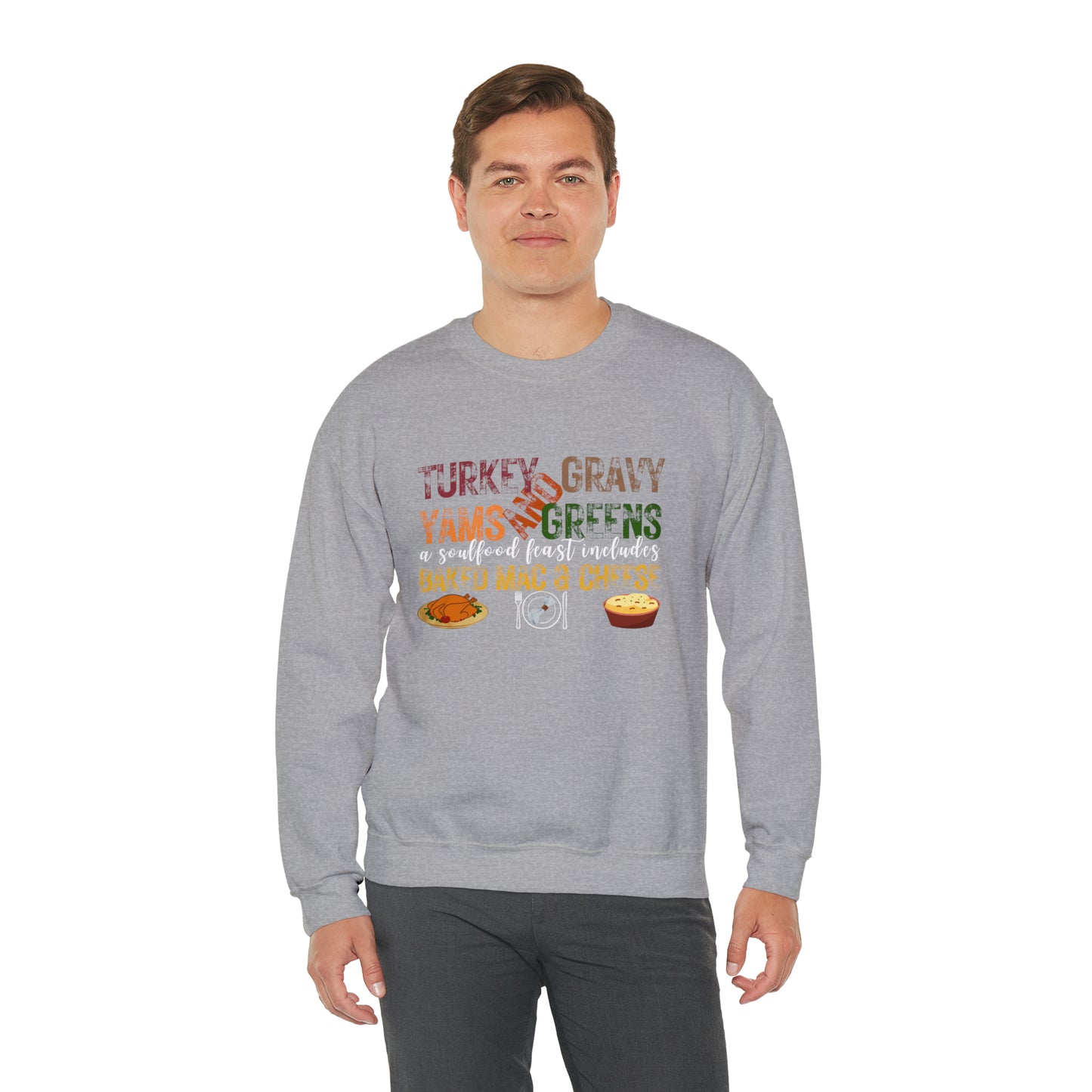 Soulful Thanksgiving | Unisex Heavy Blend™ Crewneck Sweatshirt