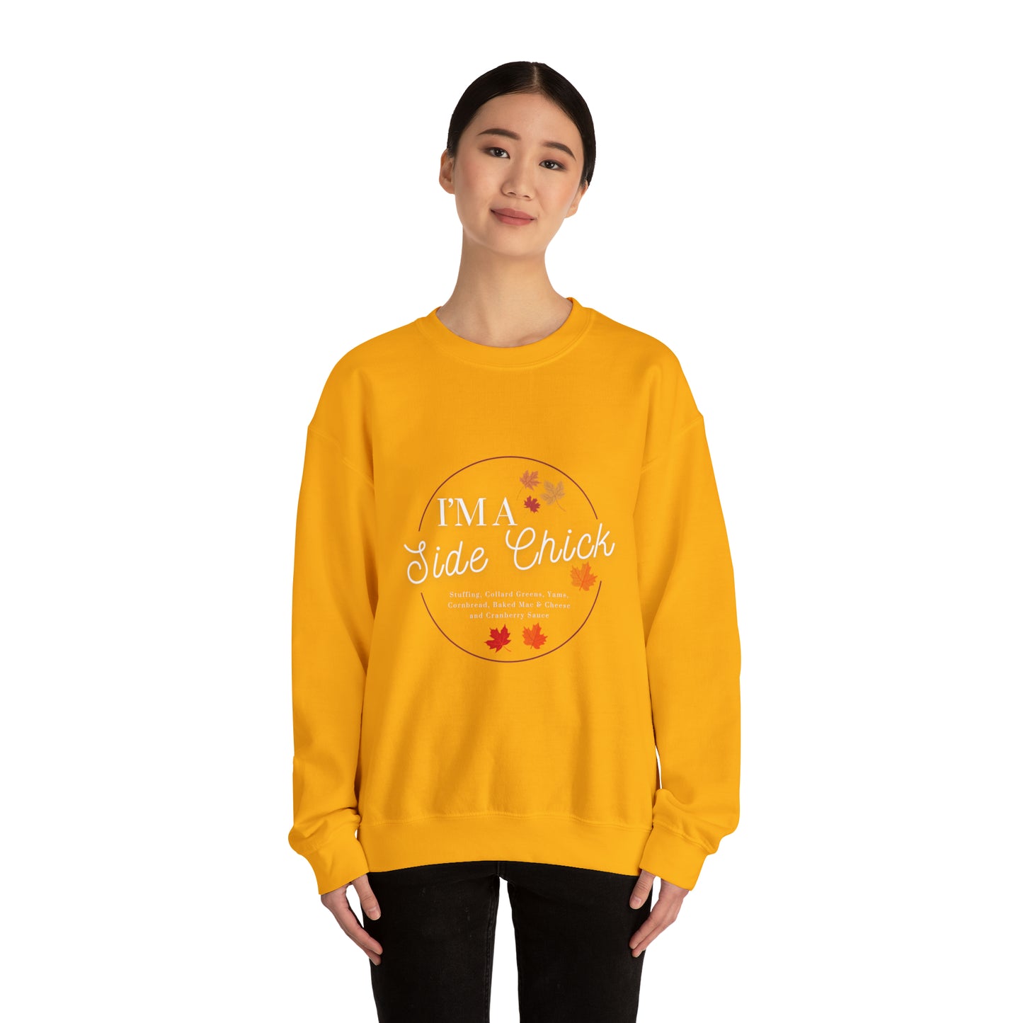 Thankful for Sides | Unisex Heavy Blend™ Crewneck Sweatshirt