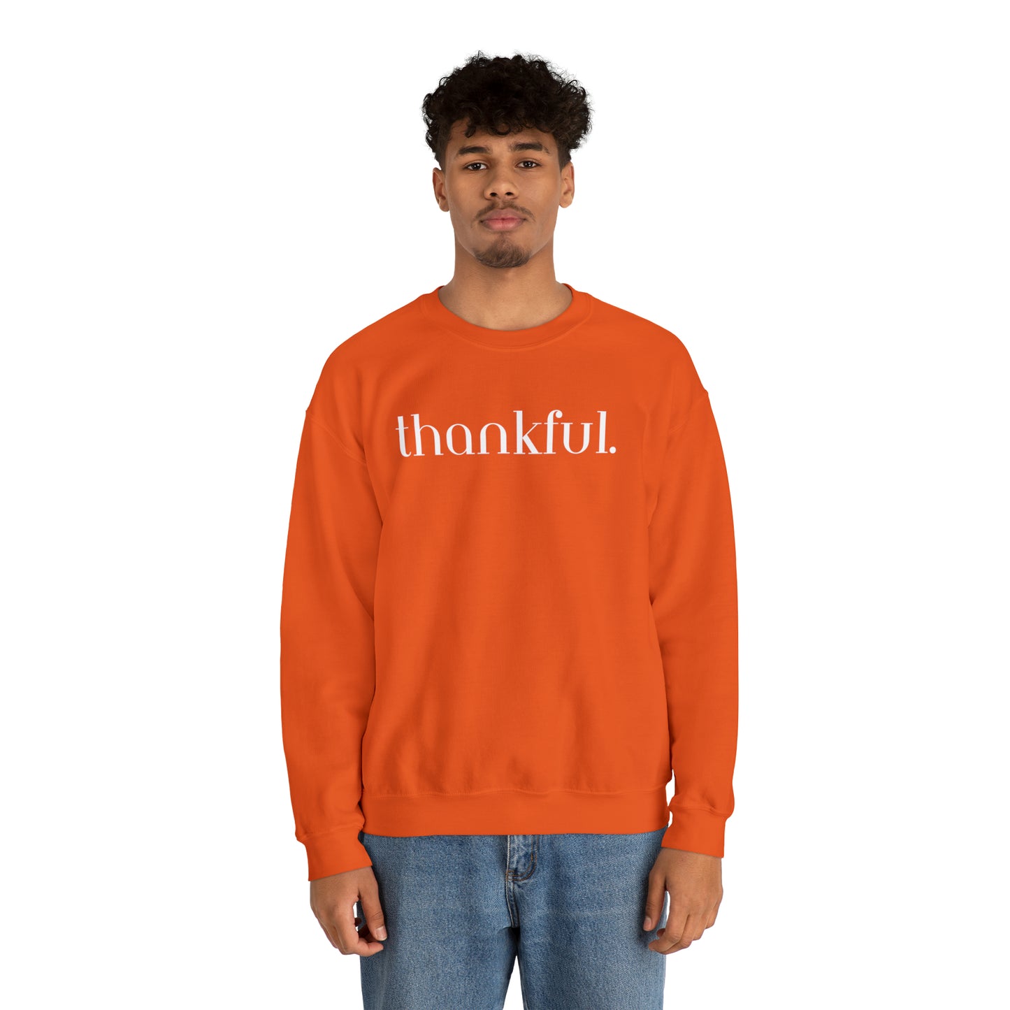 Thankful Period | Unisex Heavy Blend™ Crewneck Sweatshirt