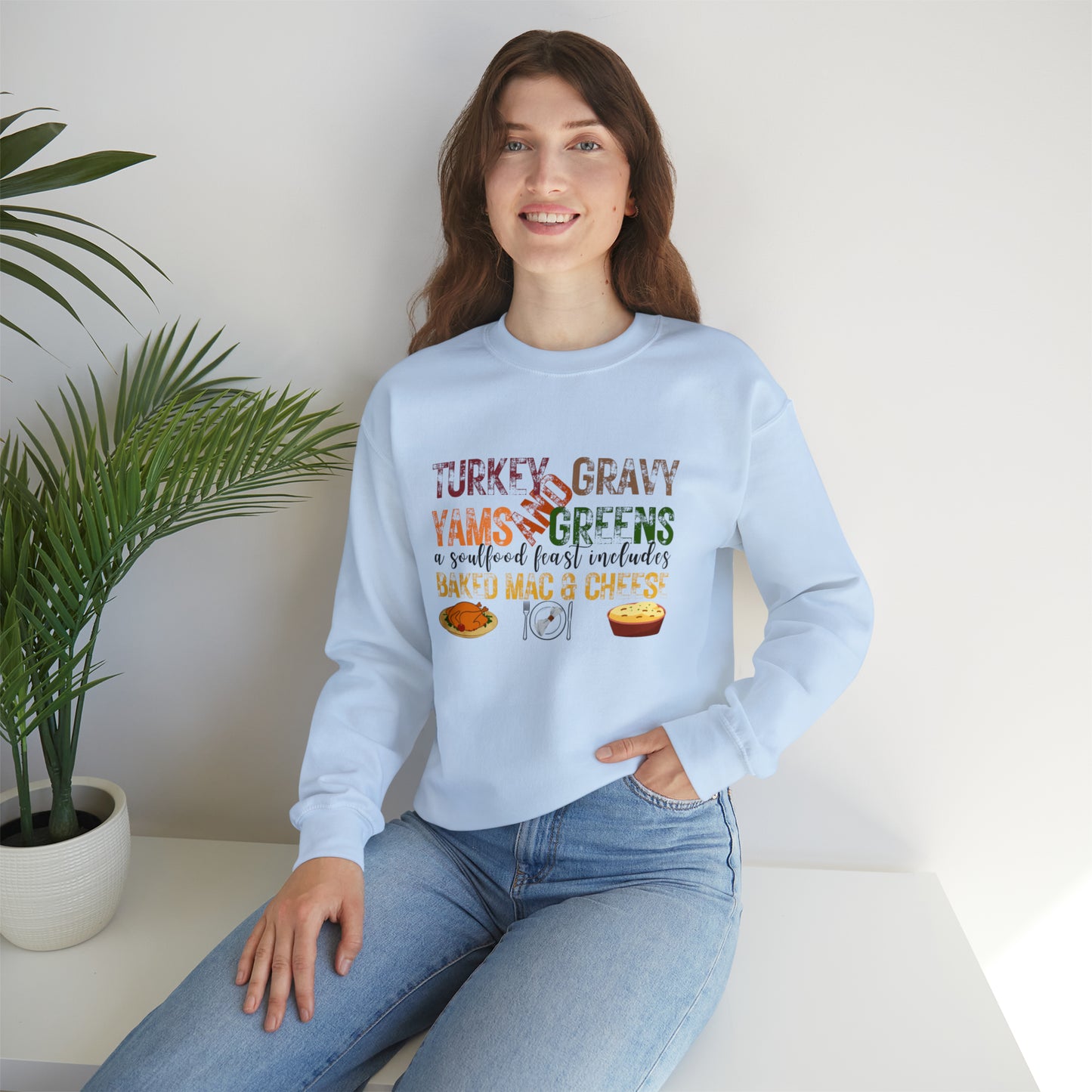 Soulful Thanksgiving | Unisex Heavy Blend™ Crewneck Sweatshirt