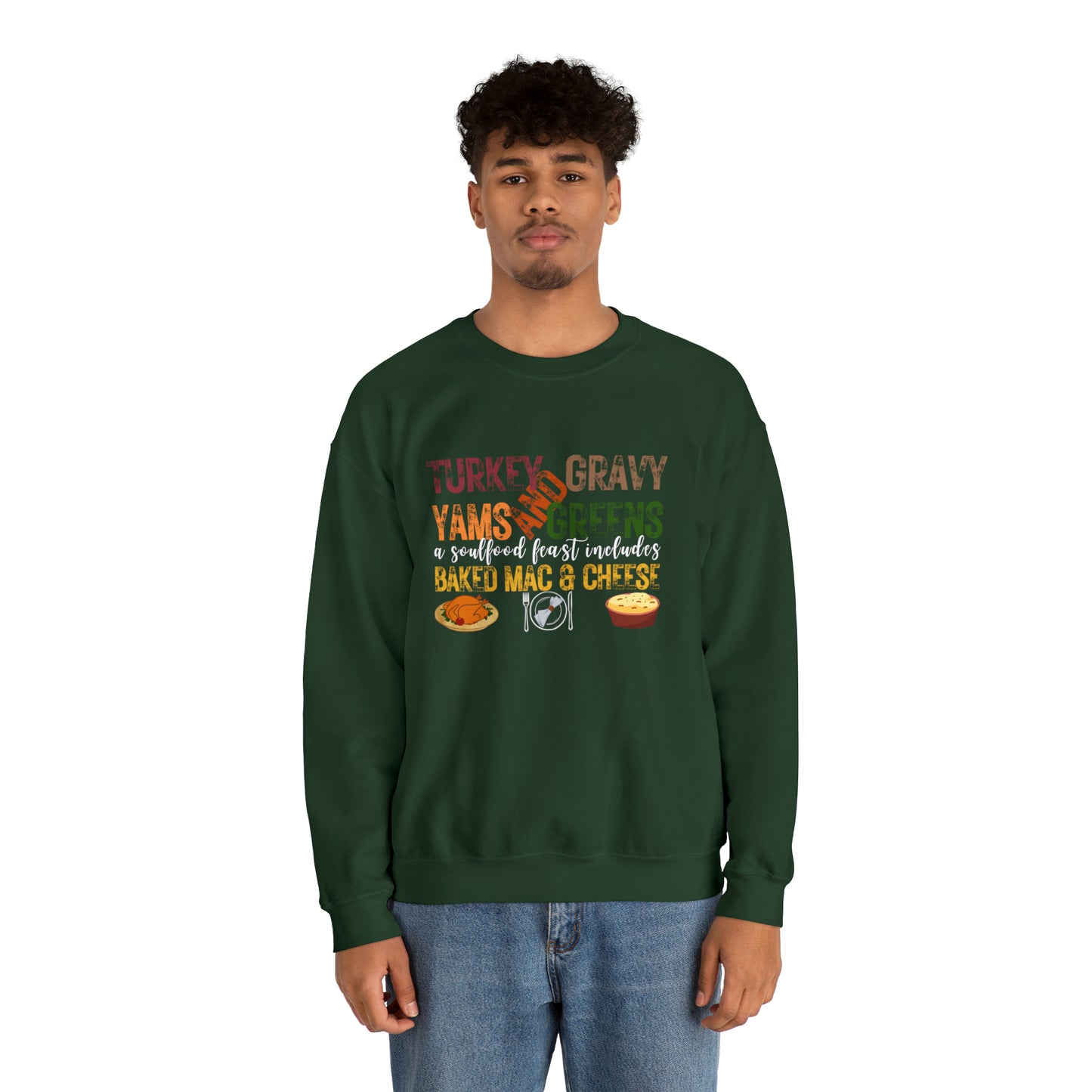 Soulful Thanksgiving | Unisex Heavy Blend™ Crewneck Sweatshirt