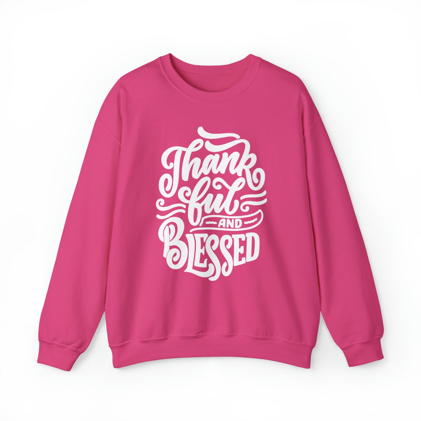 Thankful & Blessed | Unisex Heavy Blend™ Crewneck Sweatshirt