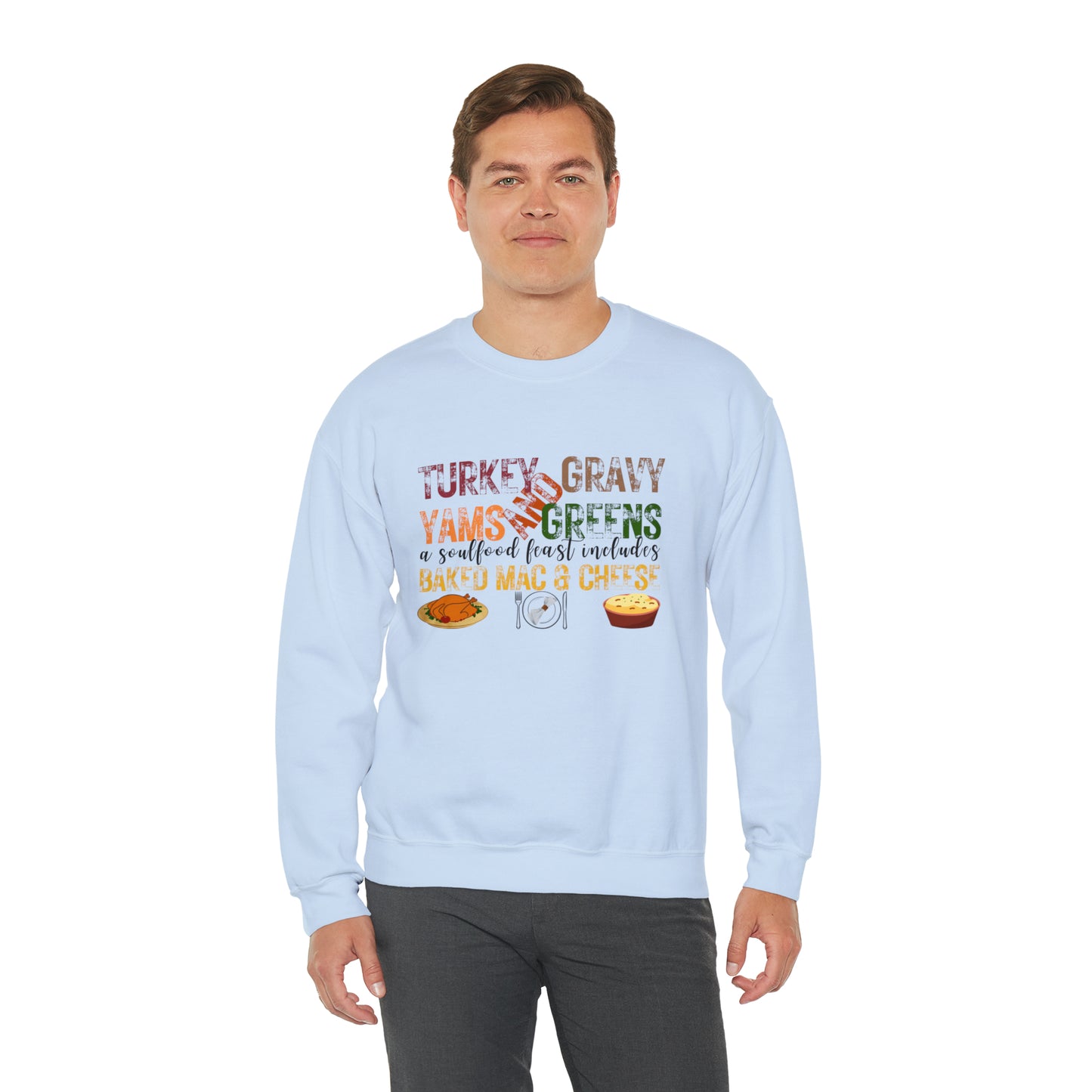 Soulful Thanksgiving | Unisex Heavy Blend™ Crewneck Sweatshirt