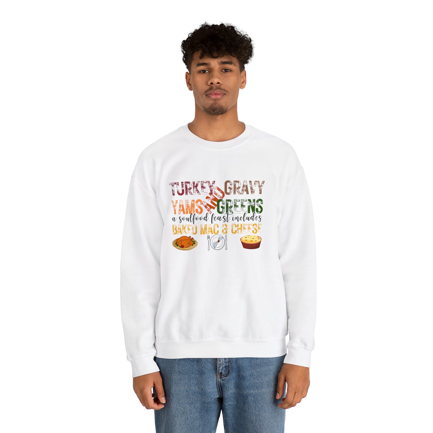 Soulful Thanksgiving | Unisex Heavy Blend™ Crewneck Sweatshirt