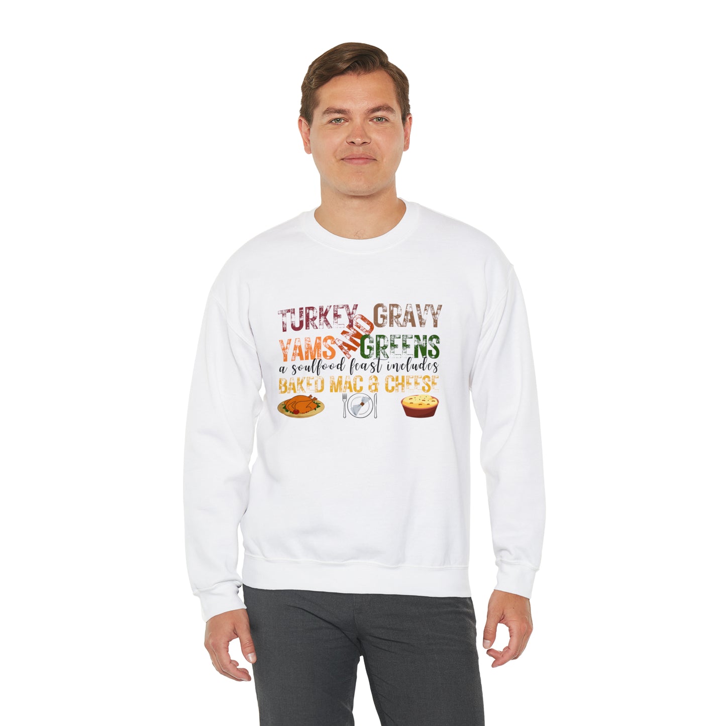 Soulful Thanksgiving | Unisex Heavy Blend™ Crewneck Sweatshirt