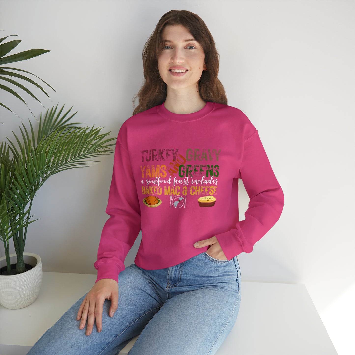 Soulful Thanksgiving | Unisex Heavy Blend™ Crewneck Sweatshirt