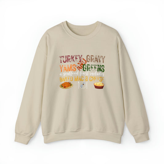 Soulful Thanksgiving | Unisex Heavy Blend™ Crewneck Sweatshirt