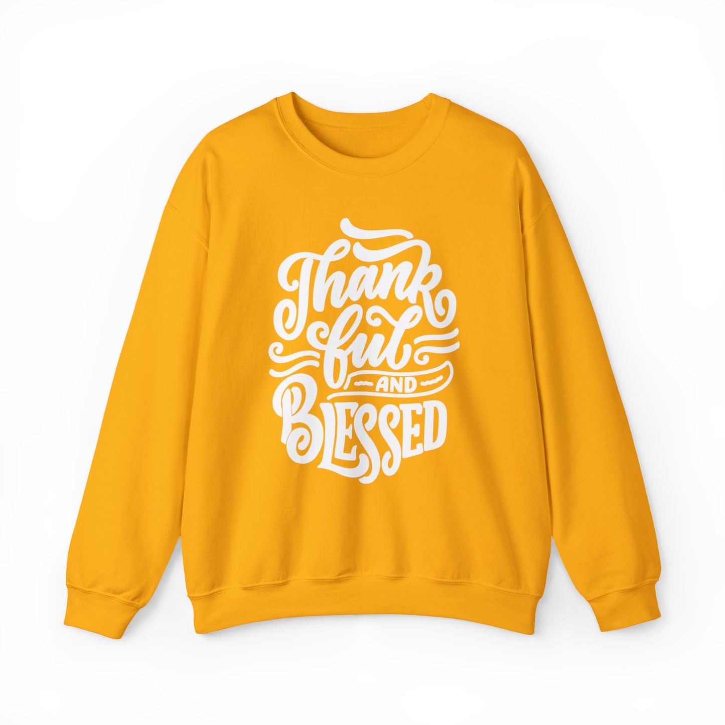 Thankful & Blessed | Unisex Heavy Blend™ Crewneck Sweatshirt