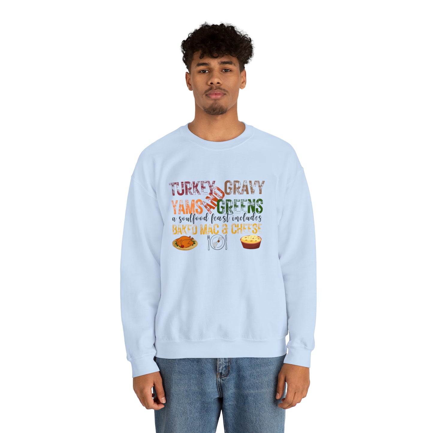 Soulful Thanksgiving | Unisex Heavy Blend™ Crewneck Sweatshirt