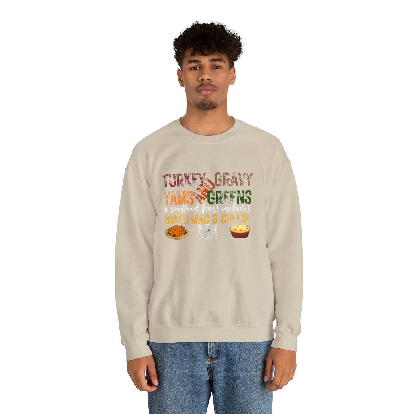 Soulful Thanksgiving | Unisex Heavy Blend™ Crewneck Sweatshirt