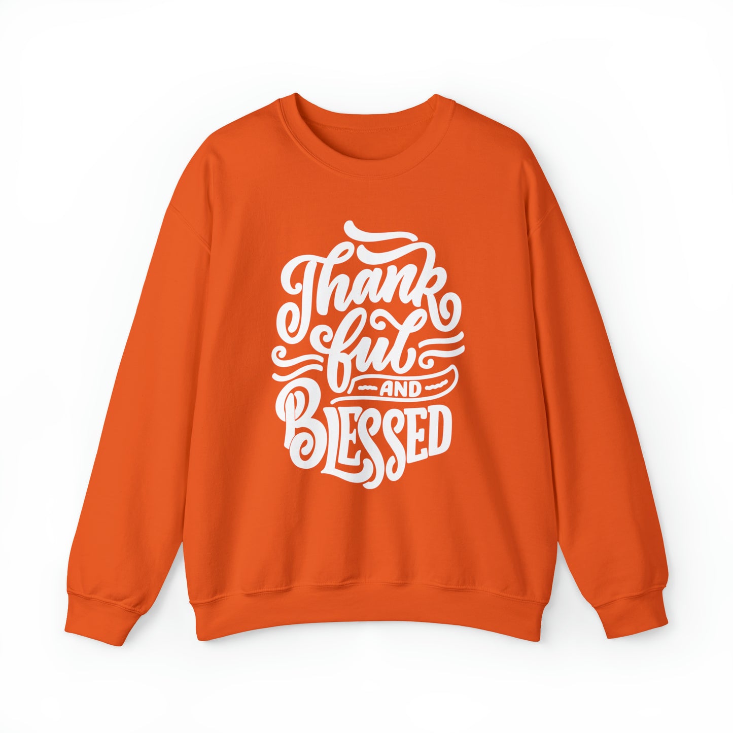 Thankful & Blessed | Unisex Heavy Blend™ Crewneck Sweatshirt