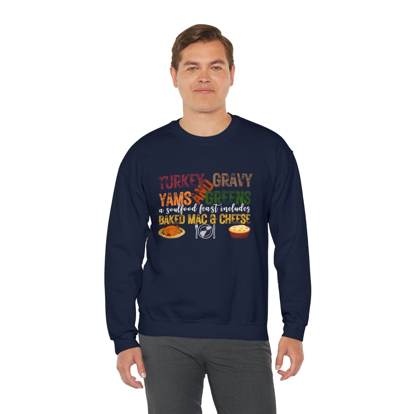 Soulful Thanksgiving | Unisex Heavy Blend™ Crewneck Sweatshirt