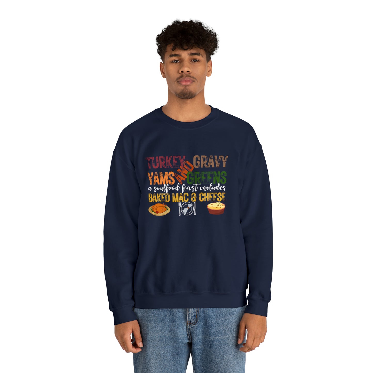 Soulful Thanksgiving | Unisex Heavy Blend™ Crewneck Sweatshirt