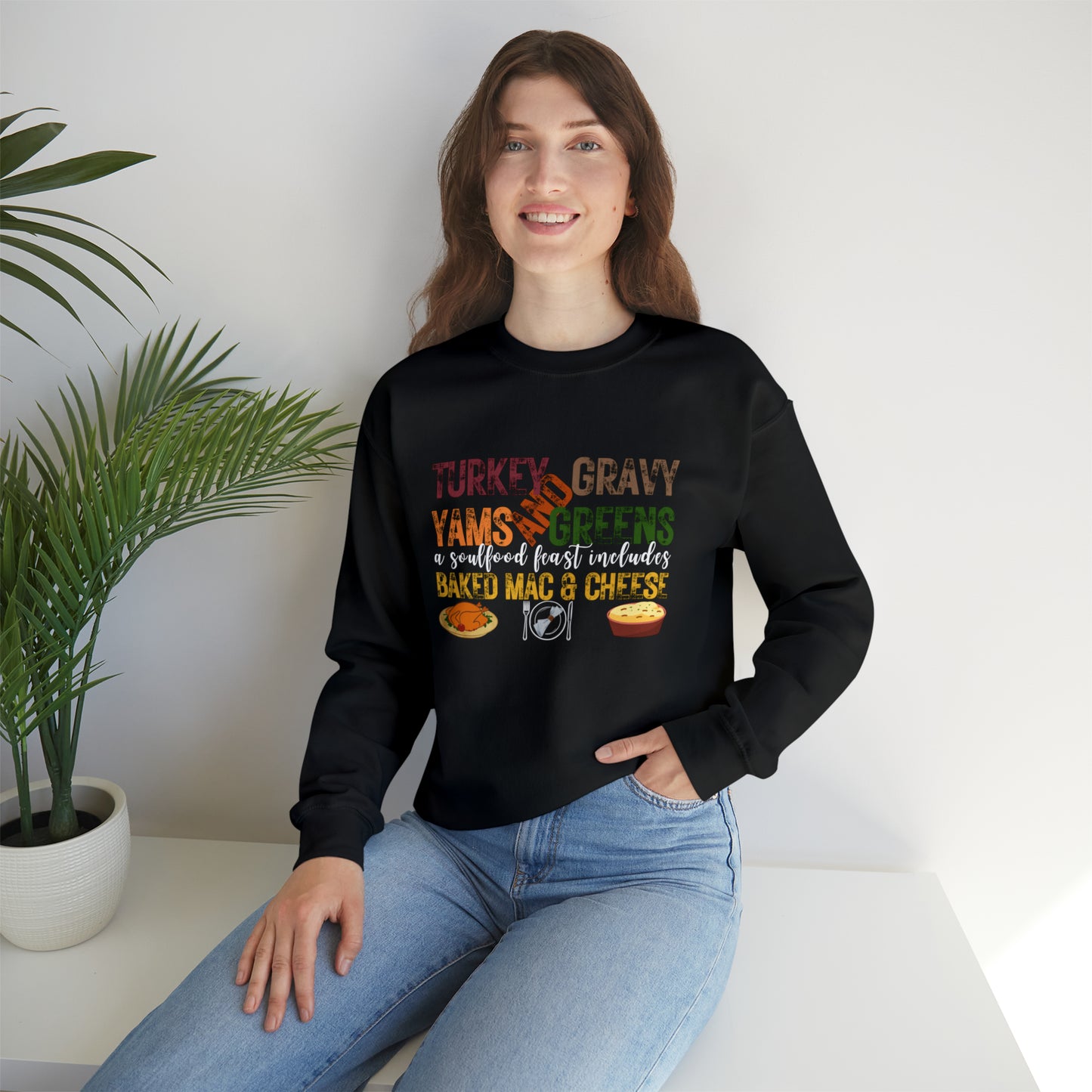 Soulful Thanksgiving | Unisex Heavy Blend™ Crewneck Sweatshirt