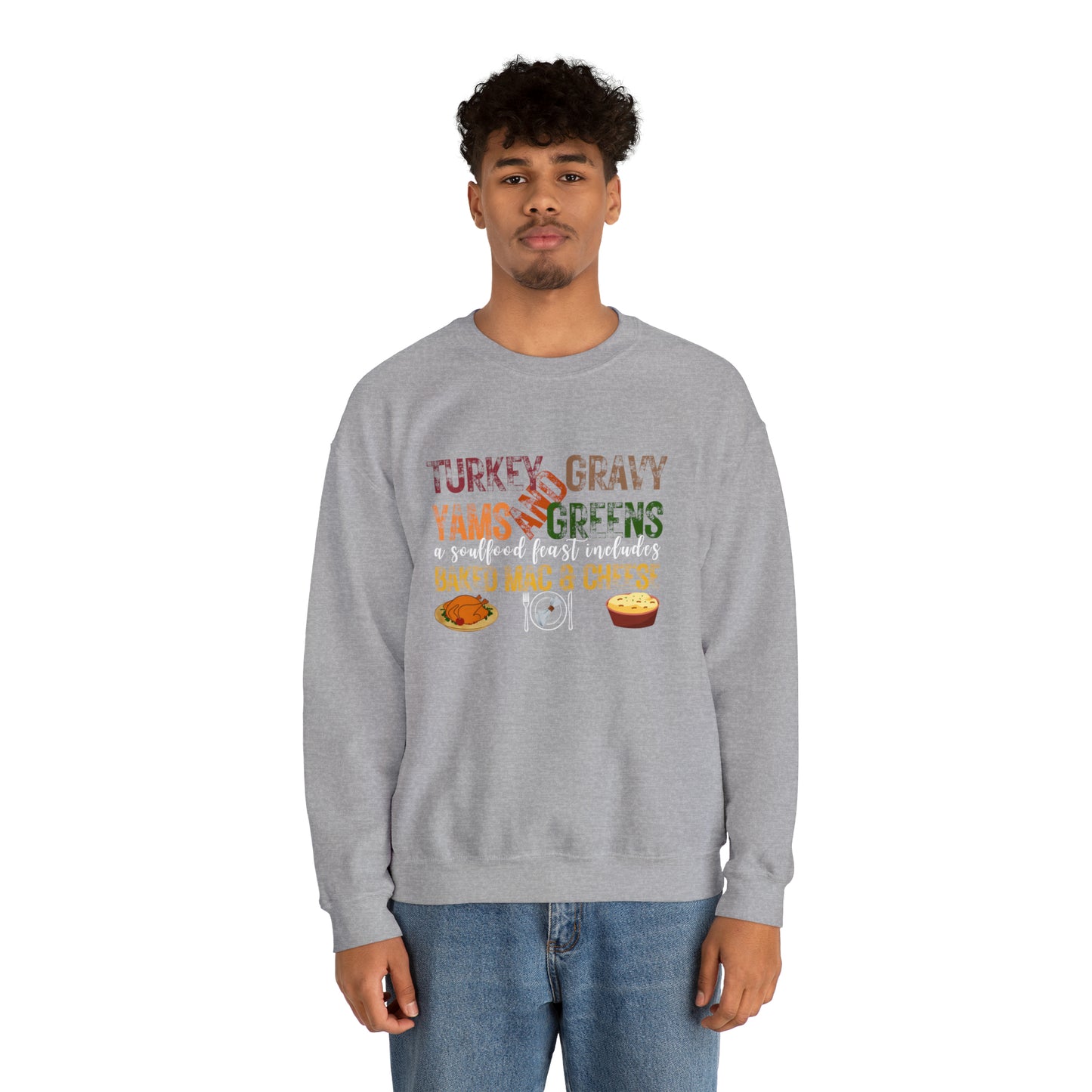 Soulful Thanksgiving | Unisex Heavy Blend™ Crewneck Sweatshirt