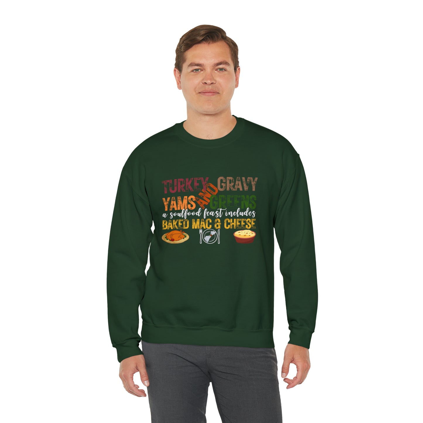 Soulful Thanksgiving | Unisex Heavy Blend™ Crewneck Sweatshirt