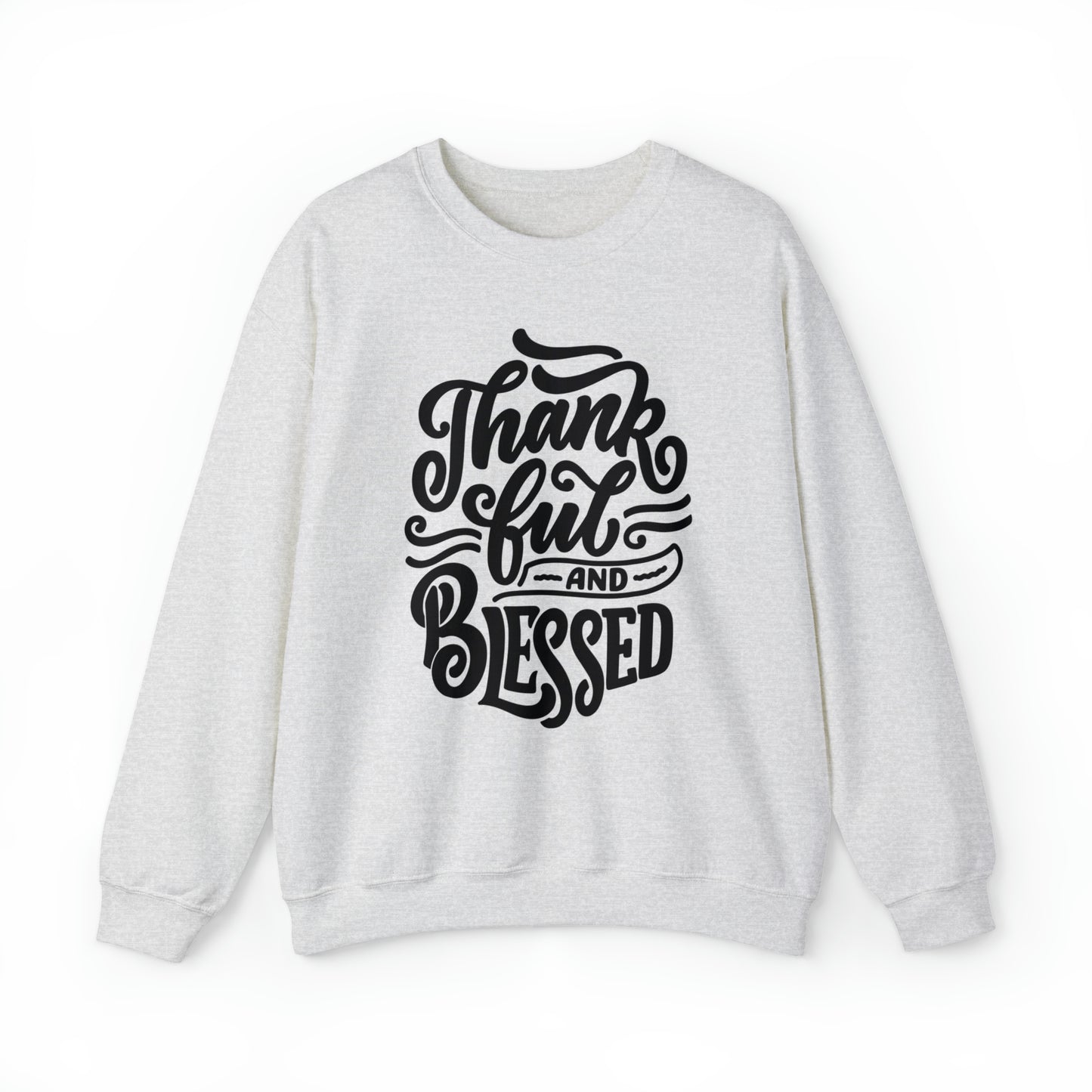 Thankful & Blessed | Unisex Heavy Blend™ Crewneck Sweatshirt